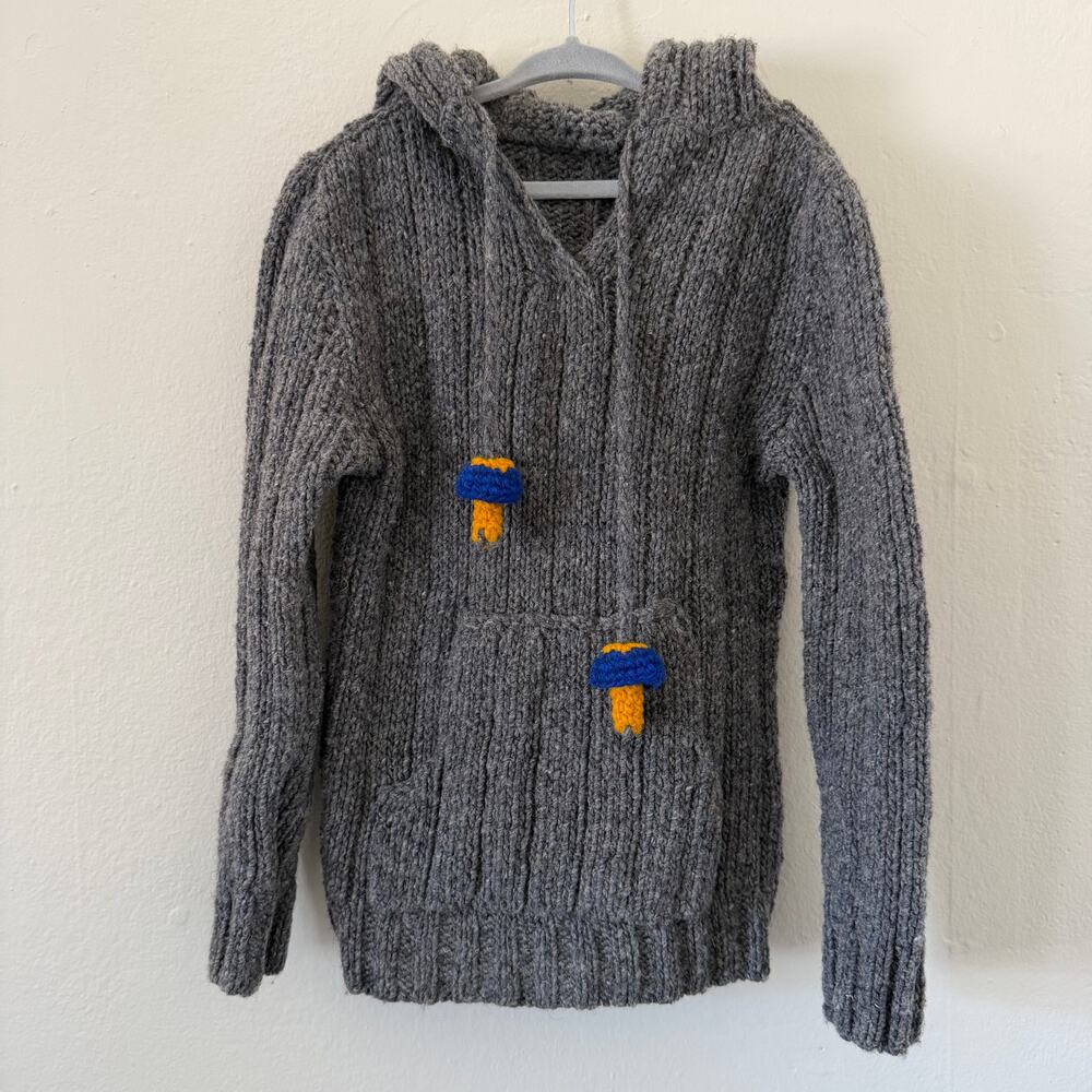 Handmade Mushroom Sweater hoodie